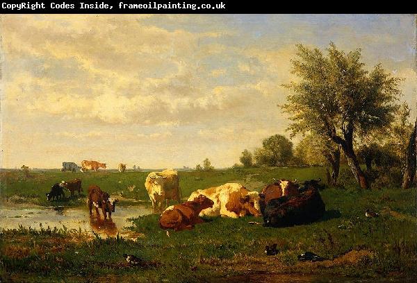 Gerard Bilders Cows in the meadow